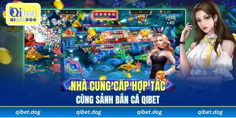 Nhà cung cấp hợp tác cùng sảnh bắn cá Qibet